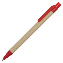 ECO PEN ballpoint pen,  red/brown - R73387.08