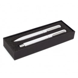 FORTALEZA gift set with ball and ceramic pen,  white - R01074.06