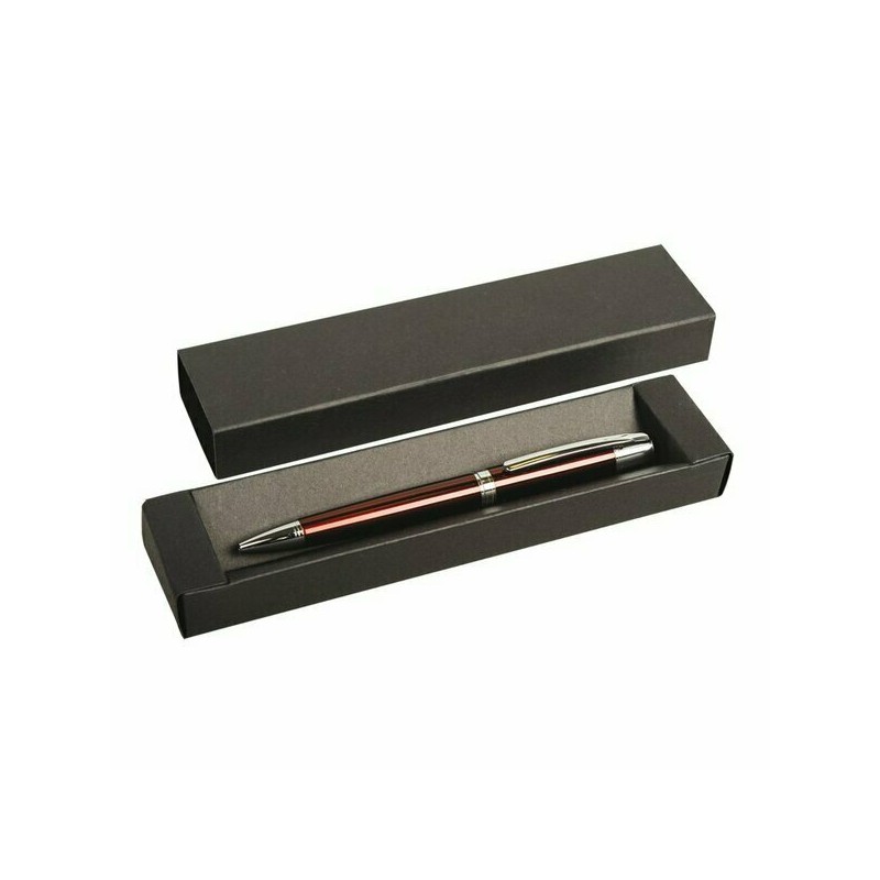 CARDBOARD pen case,  black - R01030