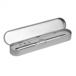 POINTER 4in1 ballpoint pen with laser pointer,  silver - R35421
