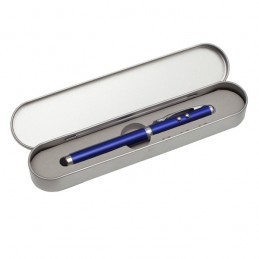 SUPREME ballpoint pen with laser pointer,  blue - R35423.04