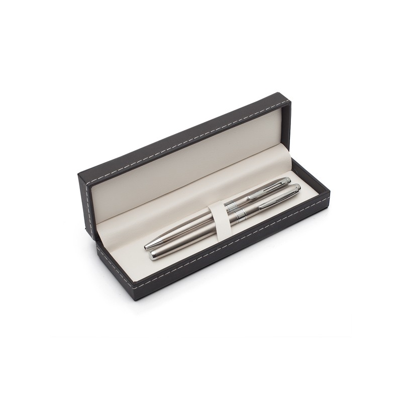 MANAUS gift set with ball and ceramic pen,  black - R01072.02
