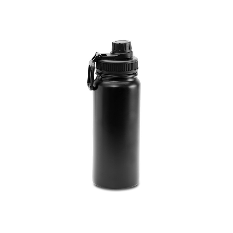 SILVES vacuum bottle 600 ml, black - R08413.02