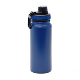 SILVES vacuum bottle 600 ml, dark blue - R08413.42