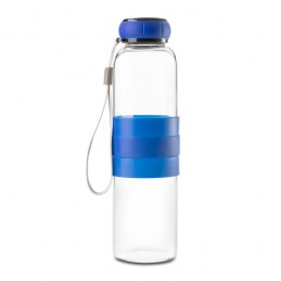 MARANE glass water bottle 550 ml, blue - R08262.04