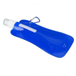 EXTRA FLAT folding sports bottle 480 ml,  blue - R08331.04
