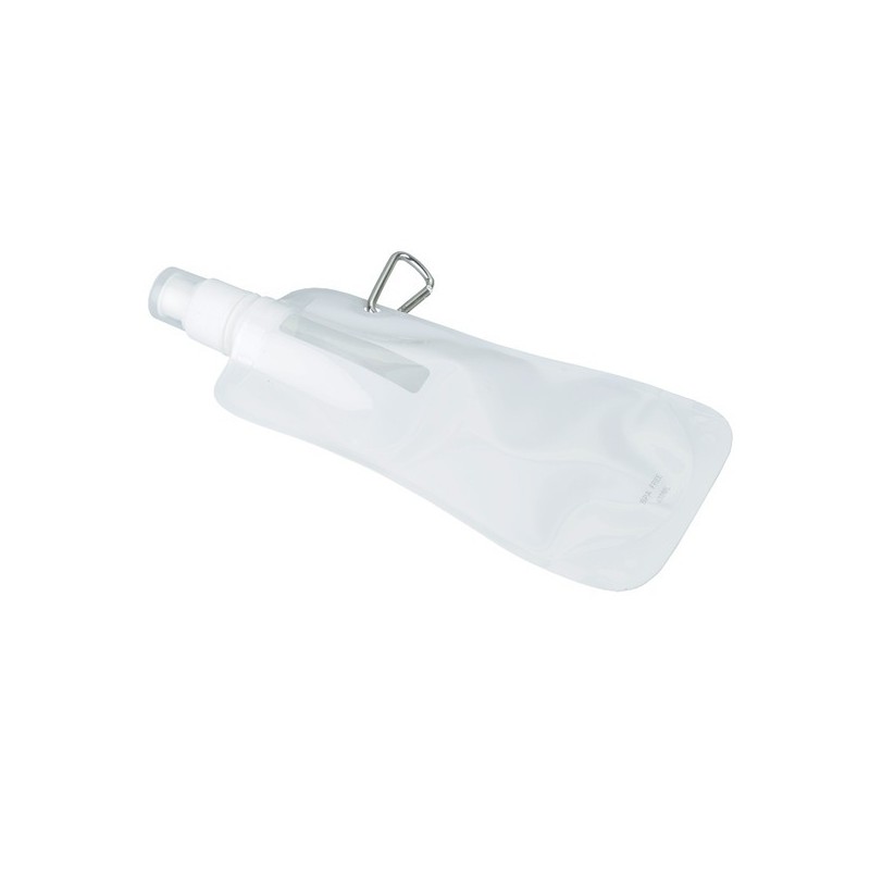 EXTRA FLAT folding sports bottle 480 ml, white - R08331.06 EXTRA FLAT folding sports bottle 480 ml, white - R08331.06