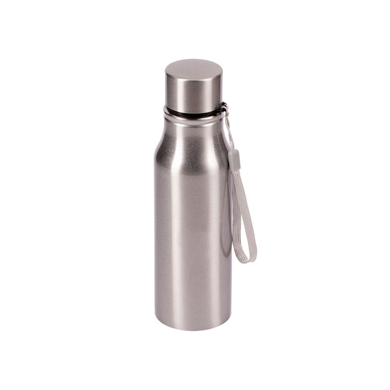 FUN TRIPPING water bottle from steel, 700 ml, silver - R08418.01