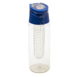FRUTELLO sports bottle 700 ml with infuser,  blue/transparent - R08313.04