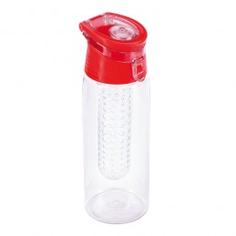 FRUTELLO sports bottle 700 ml with infuser, red - R08313.08
