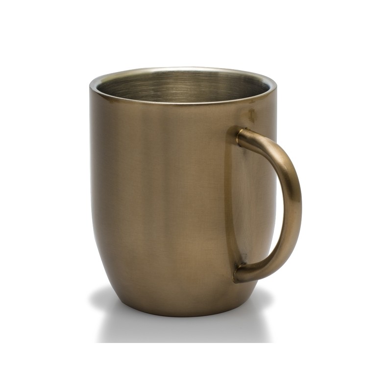 DUSK stainless steel thermo mug 350 ml,  gold - R08342.79
