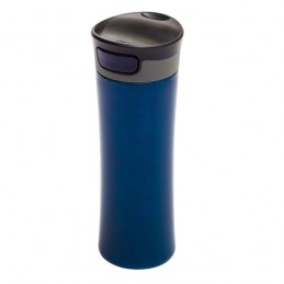 TELESCOPE thermo mug 430 ml,  blue/black - R08326.04