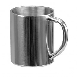 STURDY stainless steel thermo mug 240 ml,  silver - R08390