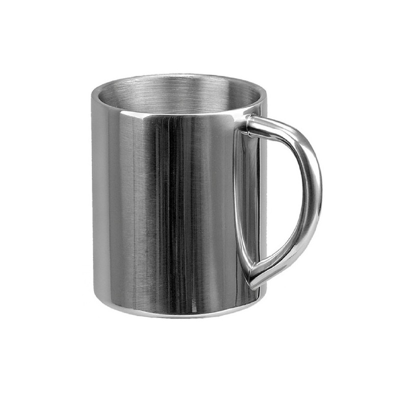 STURDY stainless steel thermo mug 240 ml,  silver - R08390