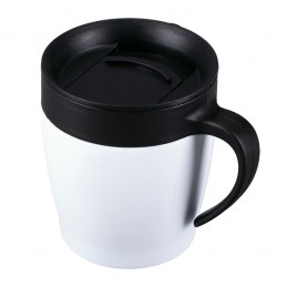 CHILLOUT steel mug 350 ml, white - R08427.06