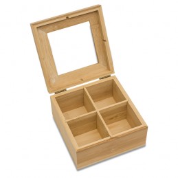 TUKAO bamboo tea box, brown - R08218.10