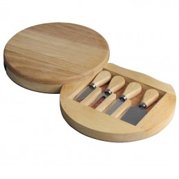 ROMA cheese set,  brown - R17128