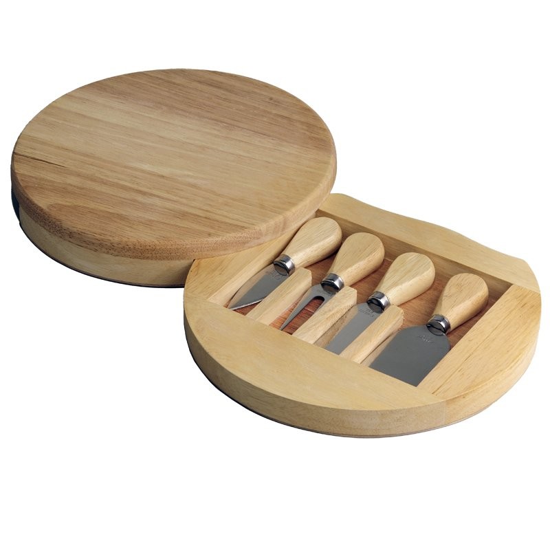 ROMA cheese set,  brown - R17128