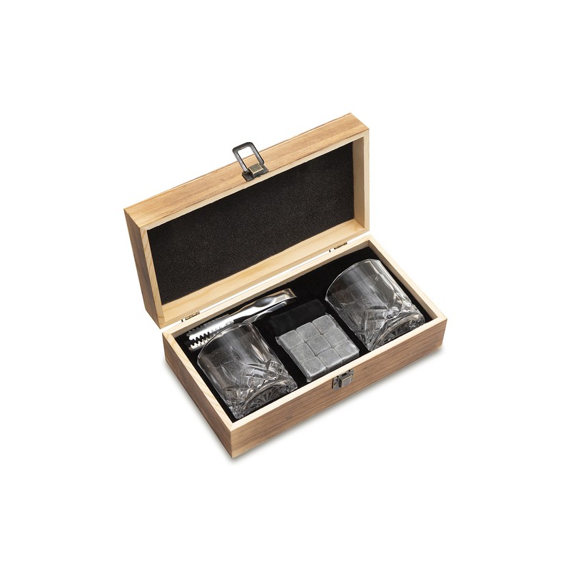 ADARE whisky set, brown - R22549.10