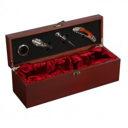 ANGERS wine set,  brown - R22521