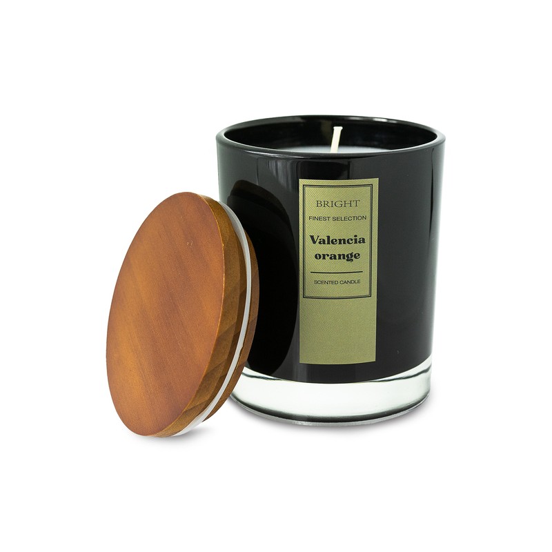 IMOLA scented candle in glass, black - R17437.02