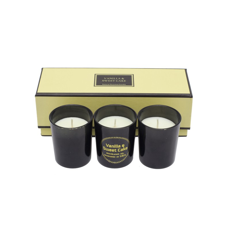 SCENTED SET set of perfumed candles, beige - R17478 SCENTED SET set of perfumed candles, beige - R17478