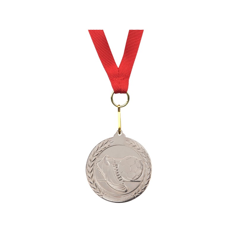 SOCCER WINNER medals,  silver - R22174.01