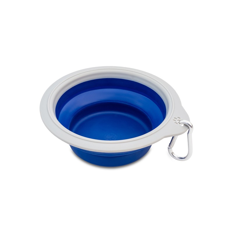 DOGGIE foldable bowl for dogs, blue - R73618.04