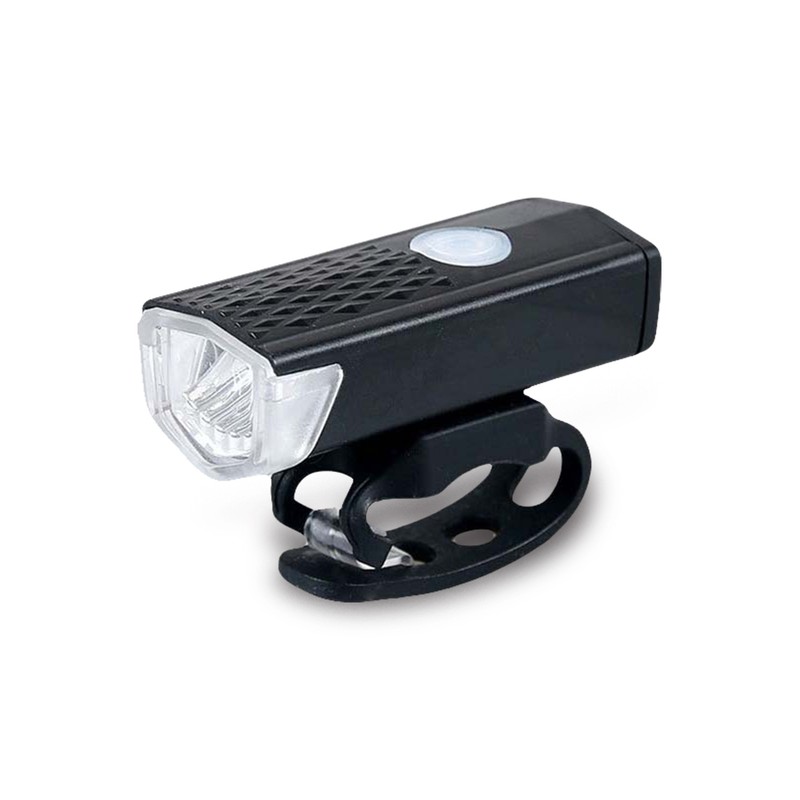 REBIKE USB rechargeable bicycle flashlight, black - R17849.02