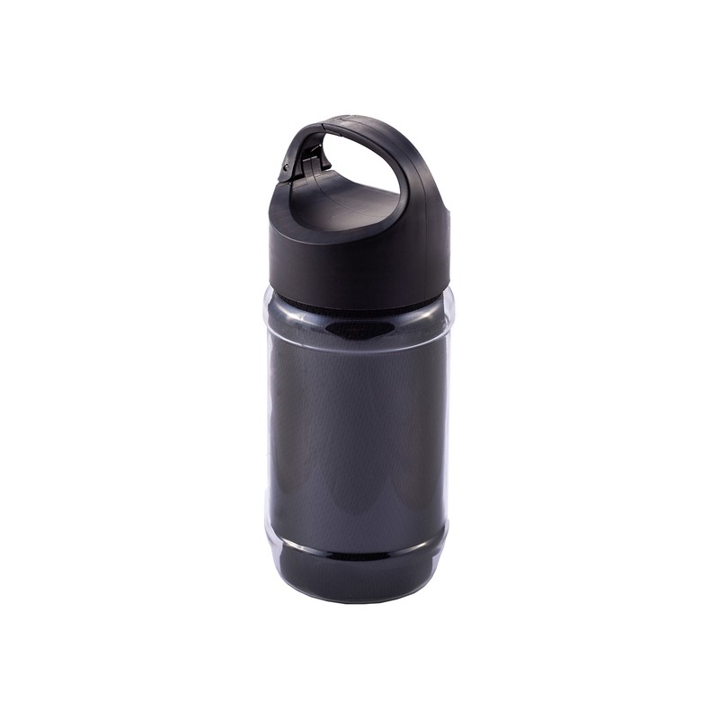 FEEL COOL sports bottle with refreshing towel, black - R07984.02