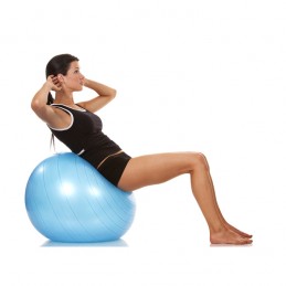 FITBALL gymnastic ball for exercises, blue - R07992.04