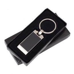 FORTE metal key ring,  black - R73184.02