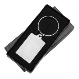 VISIBLE metal key ring,  silver - R73203.01