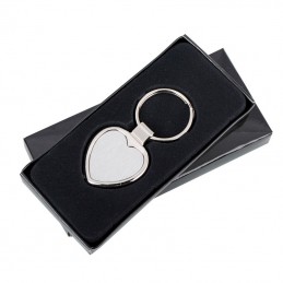 STOUT metal key ring,  silver - R73277