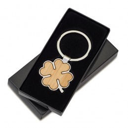 BRAY clover keyring, brown - R73169.10