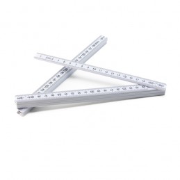 TIM foldable measure 2 m, white - R17629.06