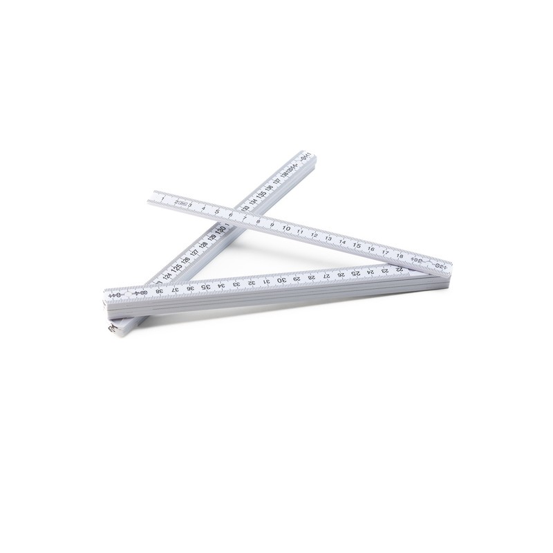 TIM foldable measure 2 m, white - R17629.06