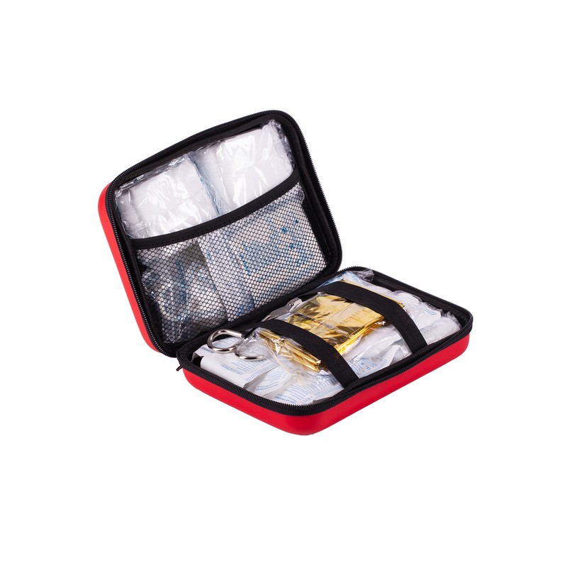 CAR SAFE first aid kit for car, red - R17734.08