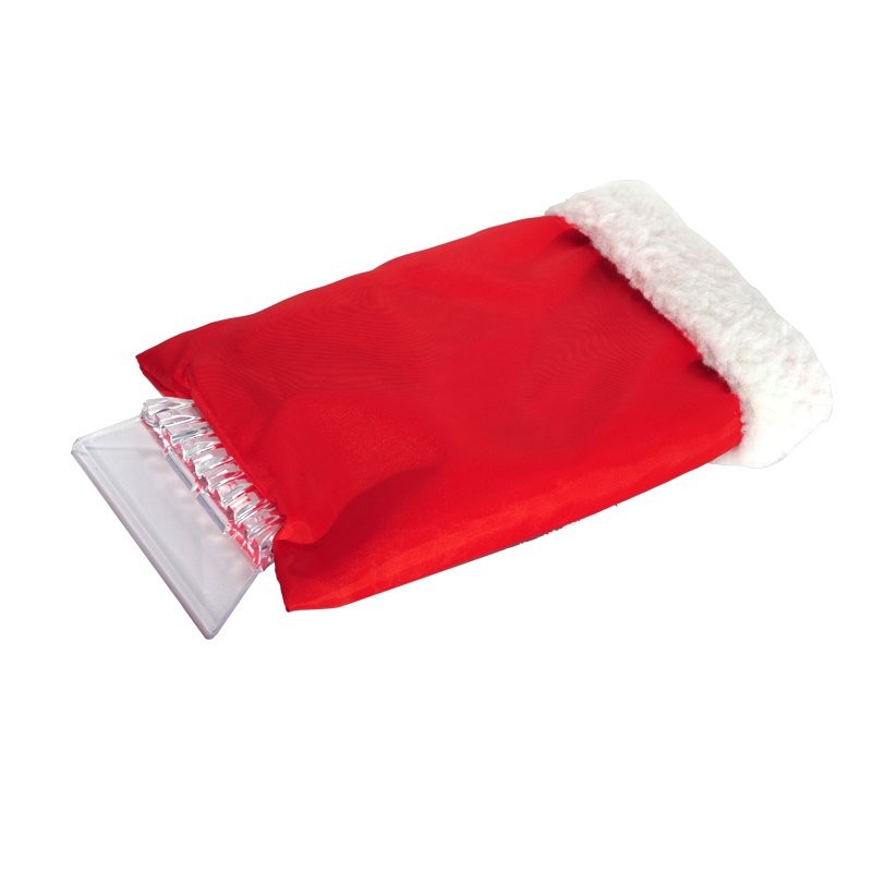 GLOVE ice scraper,  red - R17781.08