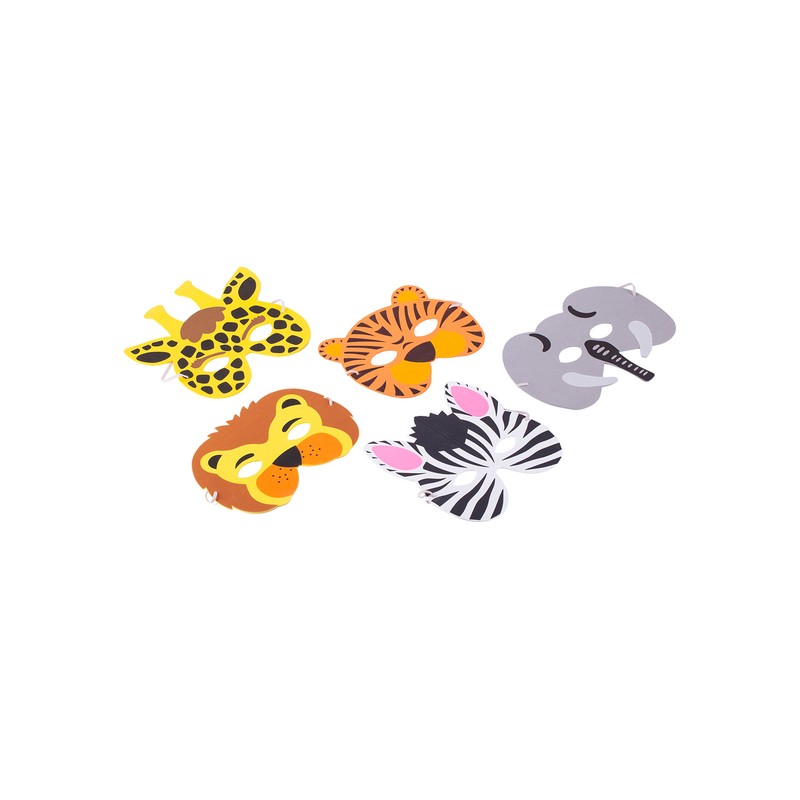 ANIMALS set of party masks, mix - R74042.99