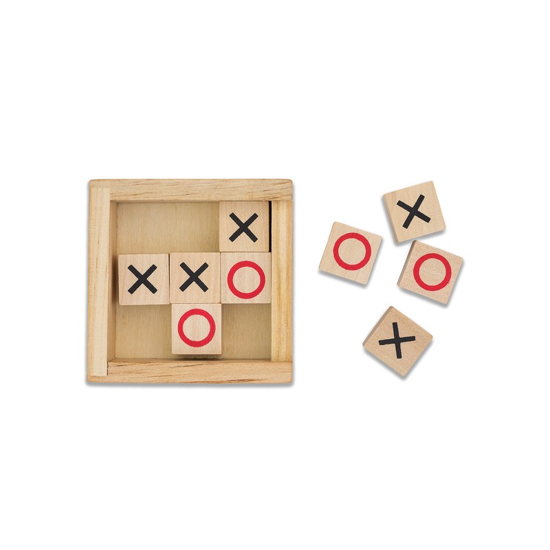 TIC TAC TOE game of noughts and crosses, beige - R08864.13