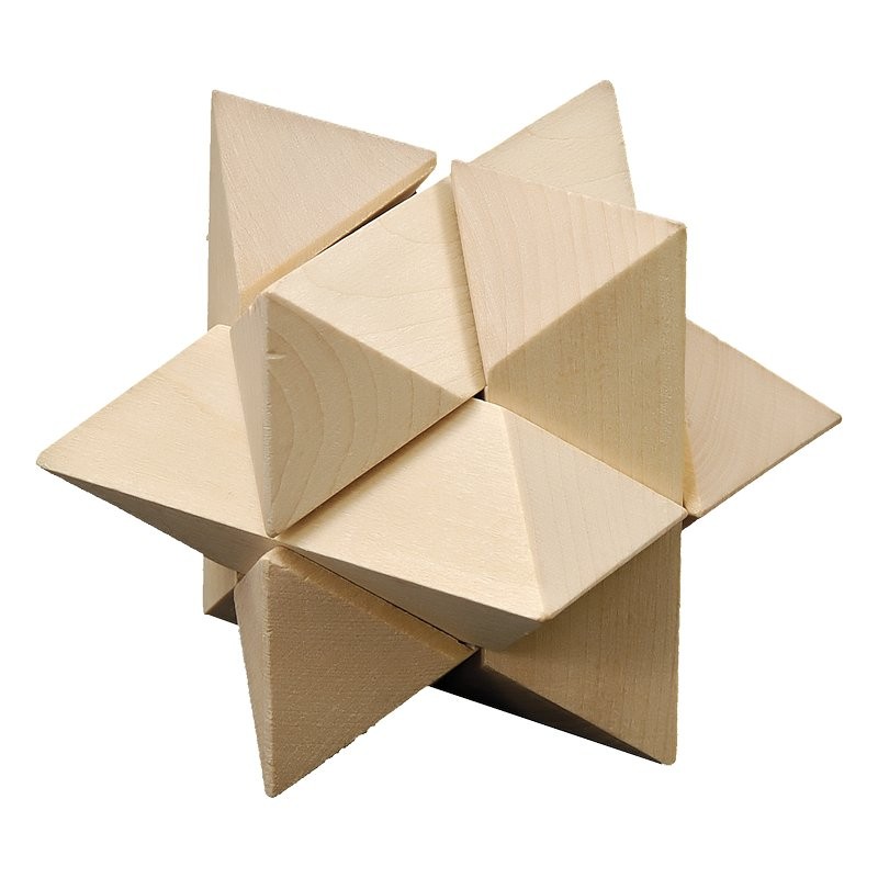 STAR puzzle,  natural - R08823