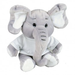 ELEPHANT plush toy,  grey - R73947