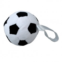 SOCCERBALL plush toy,  white/black - R73891