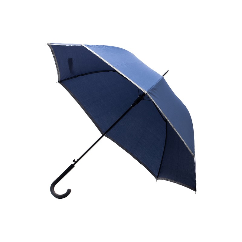 REFU umbrella with reflective tape, blue - R07951.04