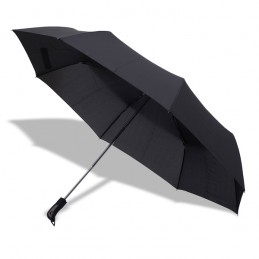 VERNIER windproof folding umbrella,  black - R07945.02