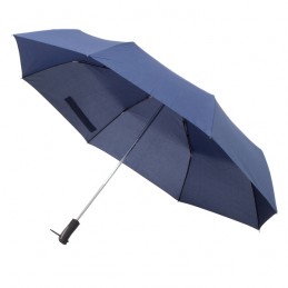 VERNIER windproof folding umbrella,  dark blue - R07945.42
