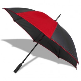 DAVOS automatic umbrella,  black/red - R07934.08