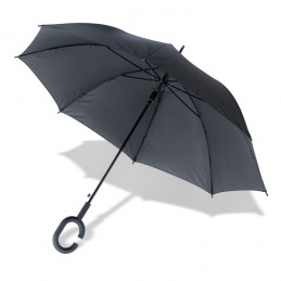 OLTEN auto open umbrella, black - R07921.02