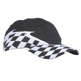 RALLY 6 panel cap,  black - R08739.02